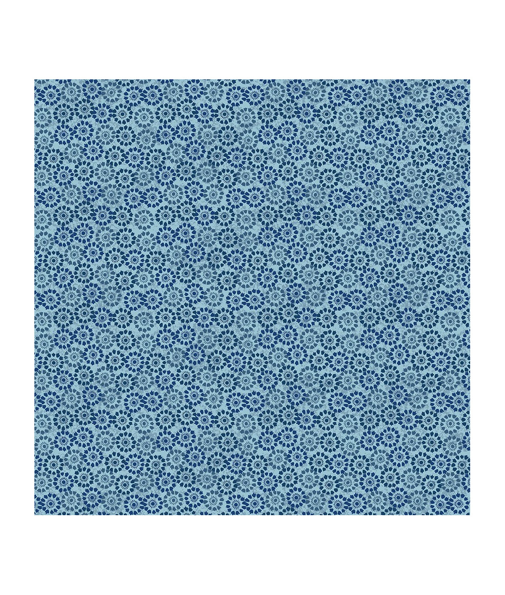 Tela Colección Banyan Chambray Medallion