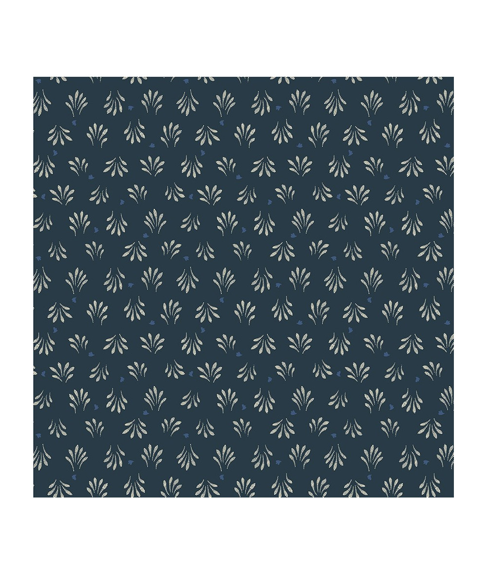 Tela Colección Banyan Navy Petals