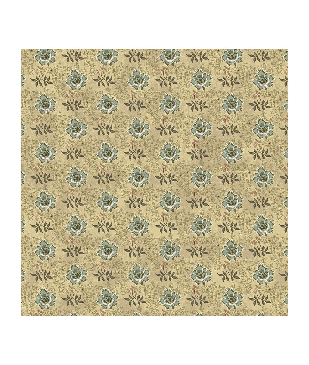 Tela Colección Garden Tale Almond Garden Row