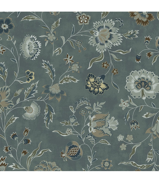 
                                                                                            Tela Colección Garden Blue Suede Flourish
                                                                                    