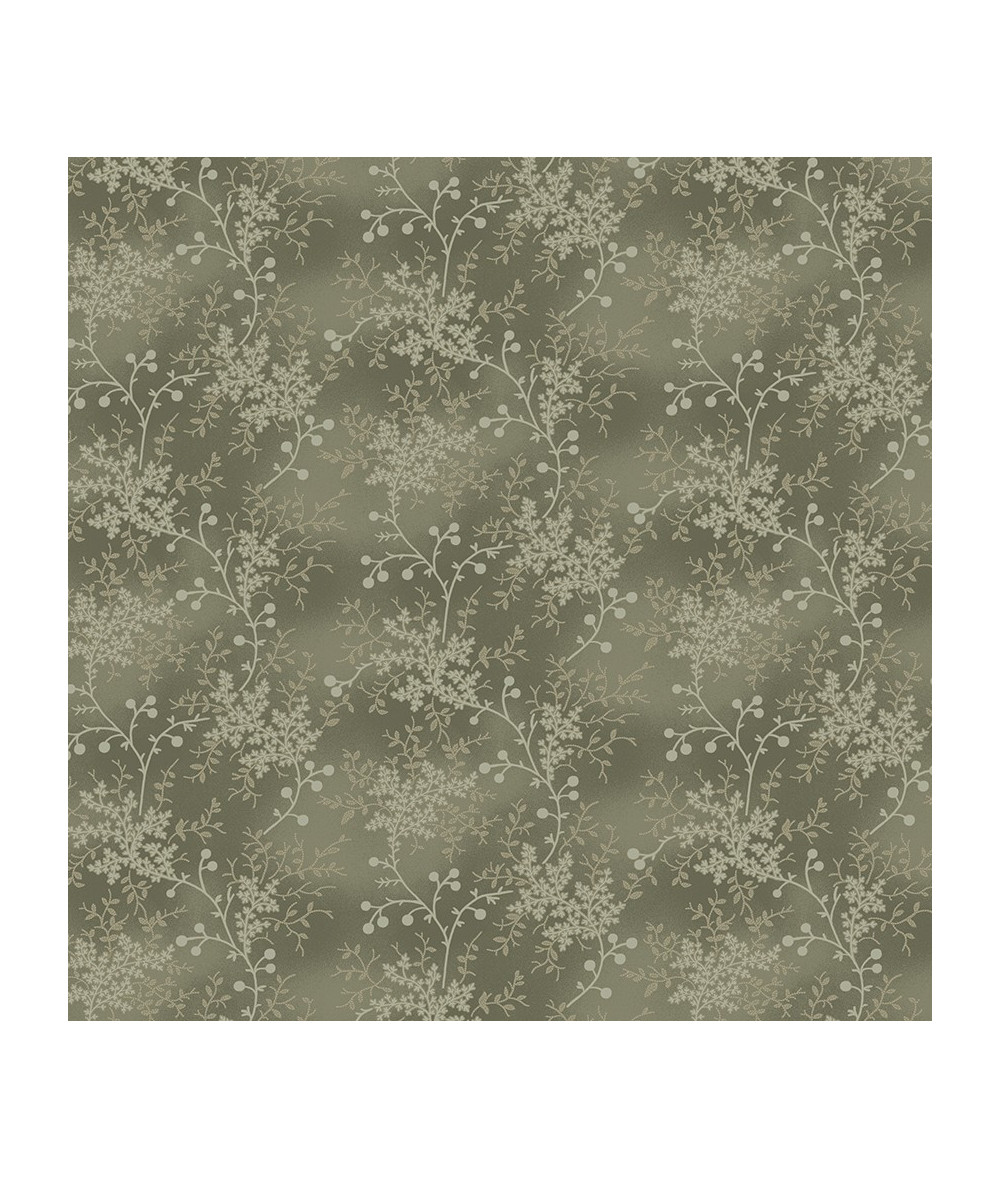 Tela Colección Garden Breen Floral Vine