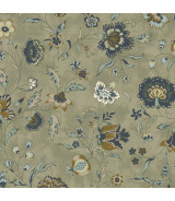 Tela Colección Garden Crushed Sage Flourish