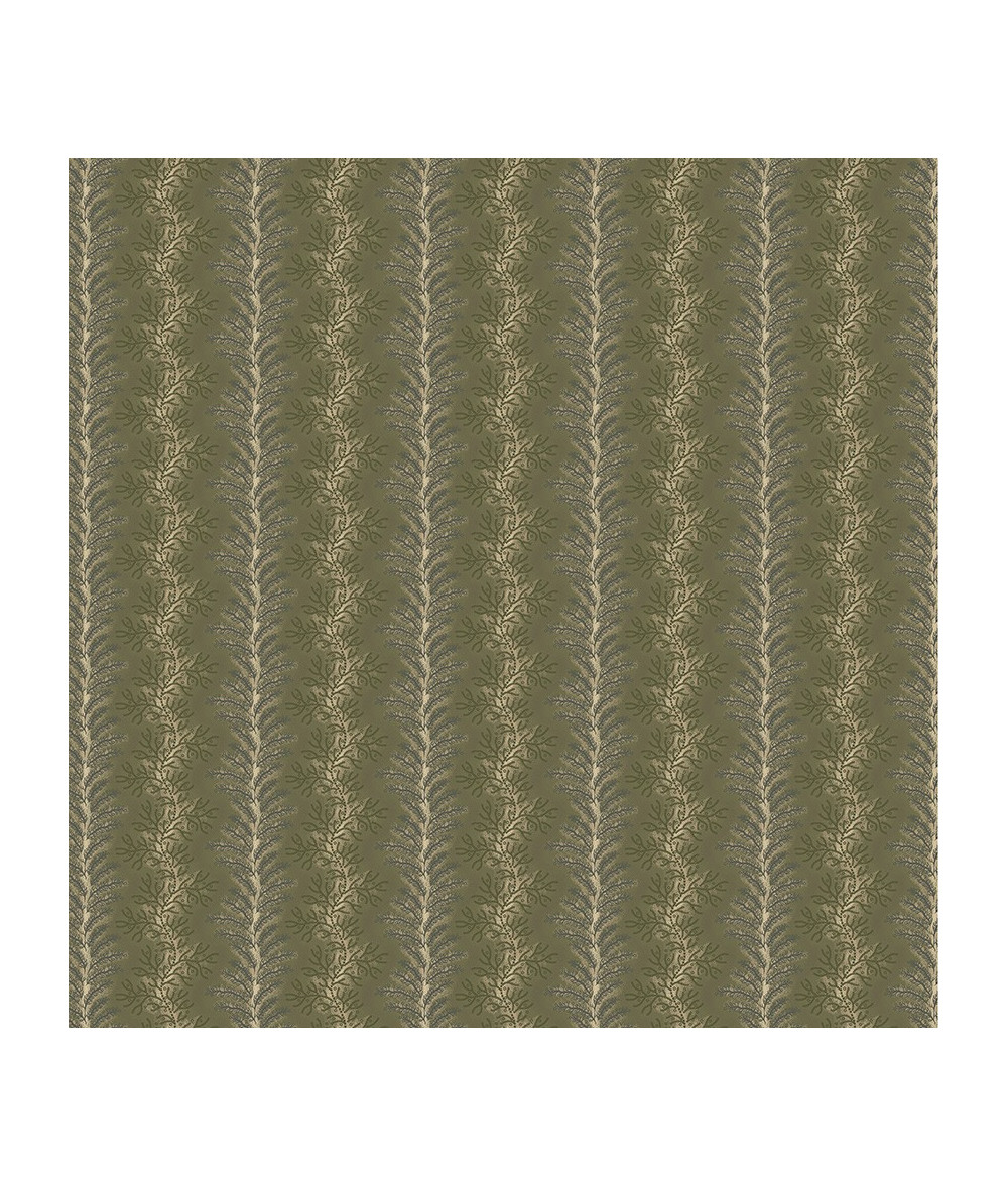 Tela Colección Garden Celadon Fern stripe