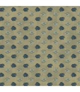 Tela Colección Garden Taupe Rose Head