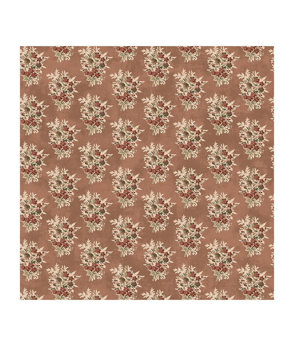 Tela Colección Garden Dusty Rose Petite Bouquet