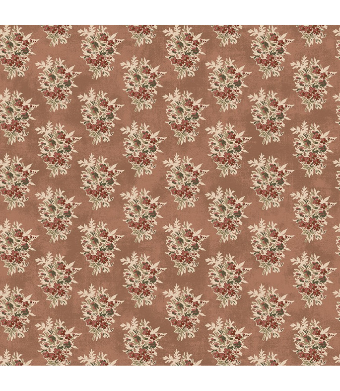 Tela Colección Garden Dusty Rose Petite Bouquet