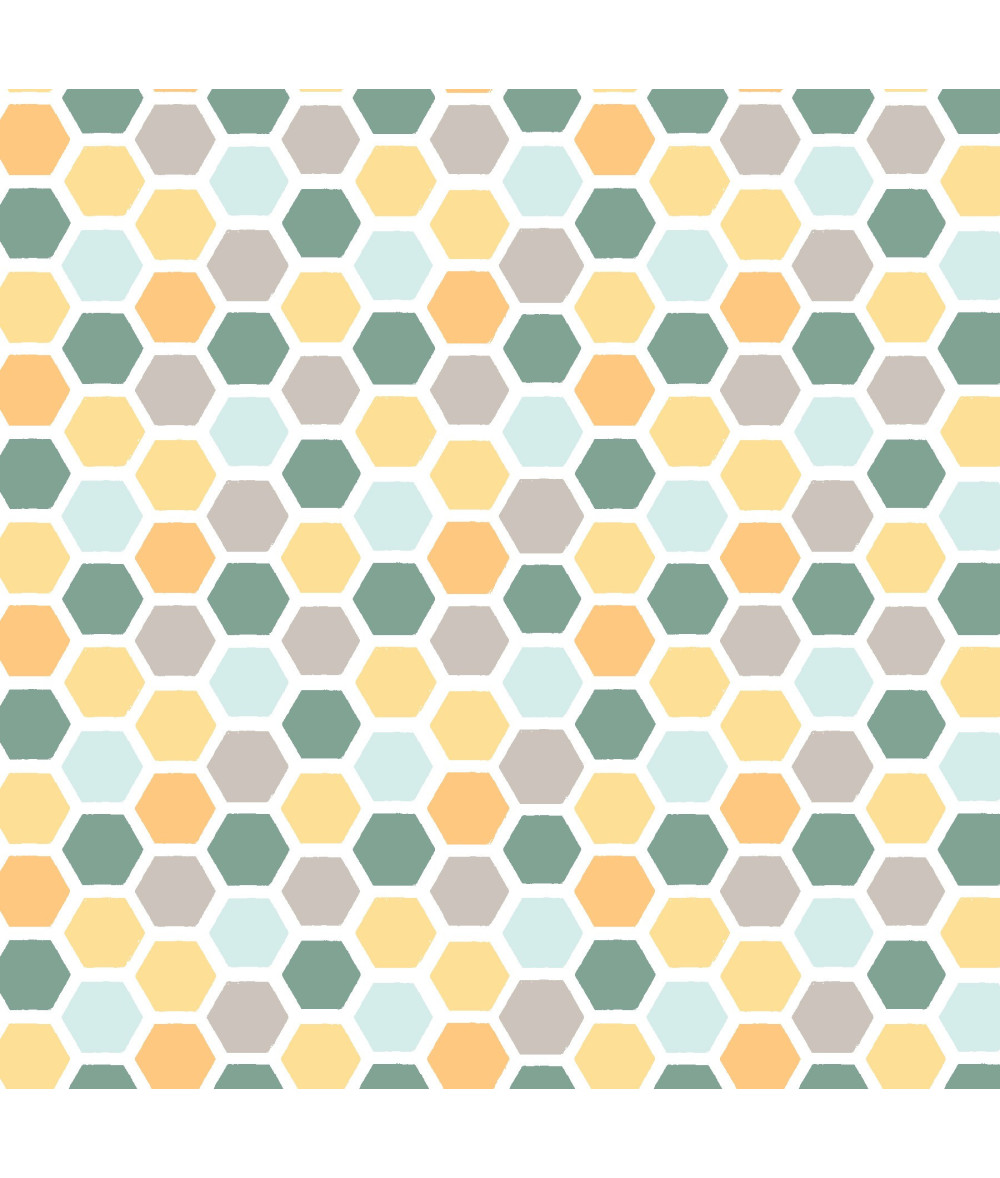 Tela Colección Hello_Honey Mini Hex