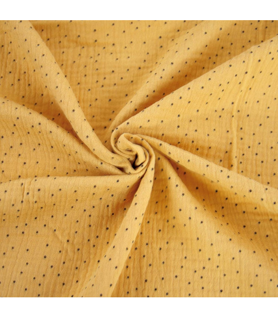 Tela muselina African Dots