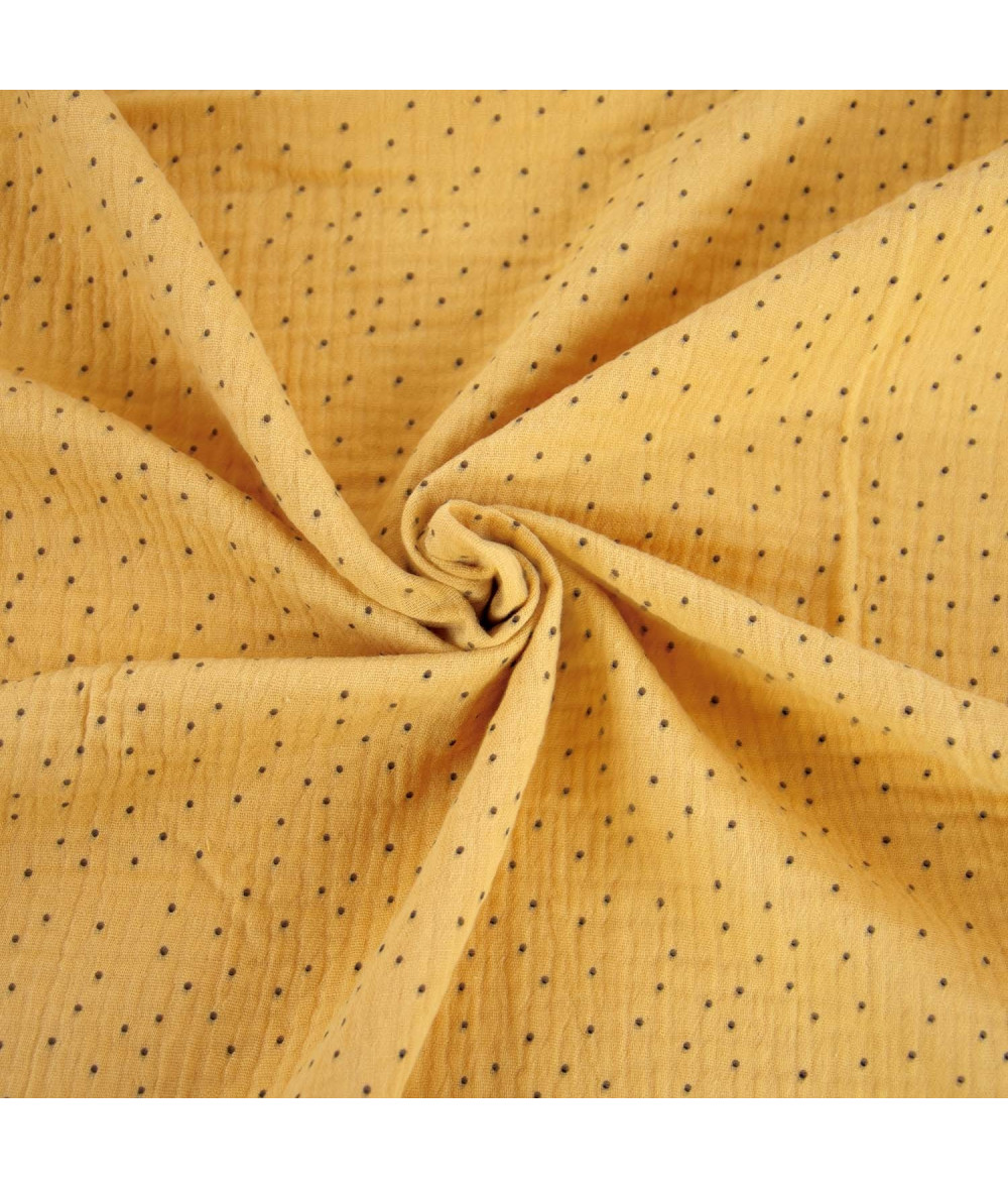 Tela muselina African Dots