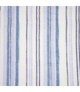 Tela muselina Blue Jeans Stripes
