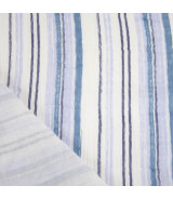 Tela muselina Blue Jeans Stripes