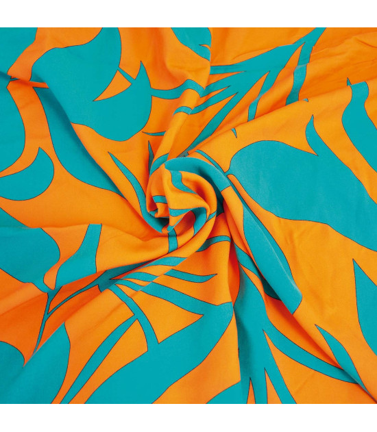 Tela Rayon Oceania Chalis
