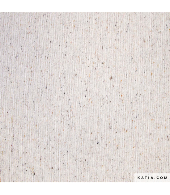 
                                                                                            Tela loneta reciclada efecto Tweed en color crudo
                                                                                    