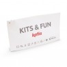 Estuche de papel con cremallera Kits & Fun