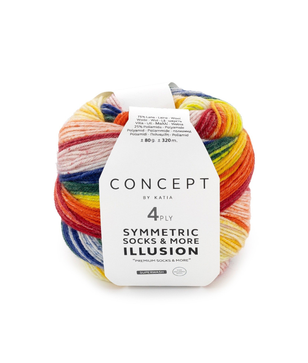 Illusion Symmetric Socks & More