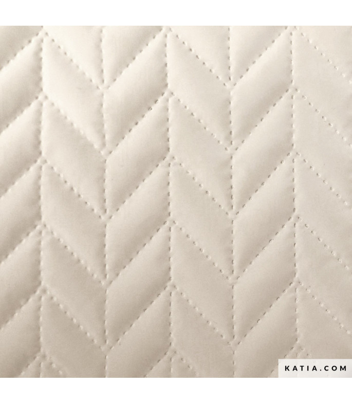 Tela Techno Peachskin acolchada Pad Sand