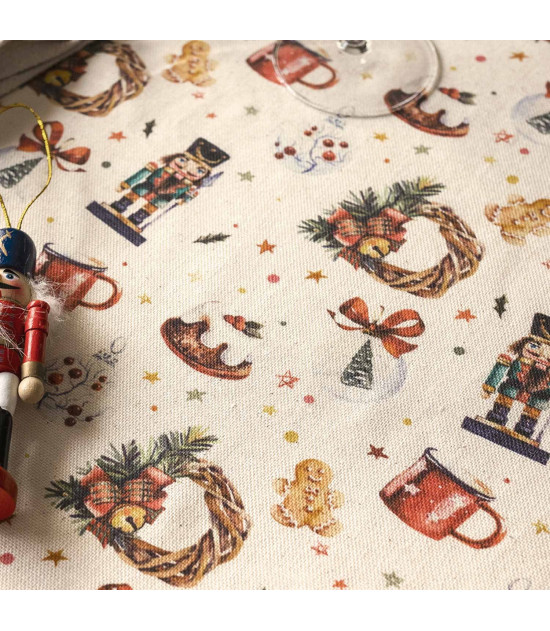 Tela canvas reciclado Xmas Nutcracker