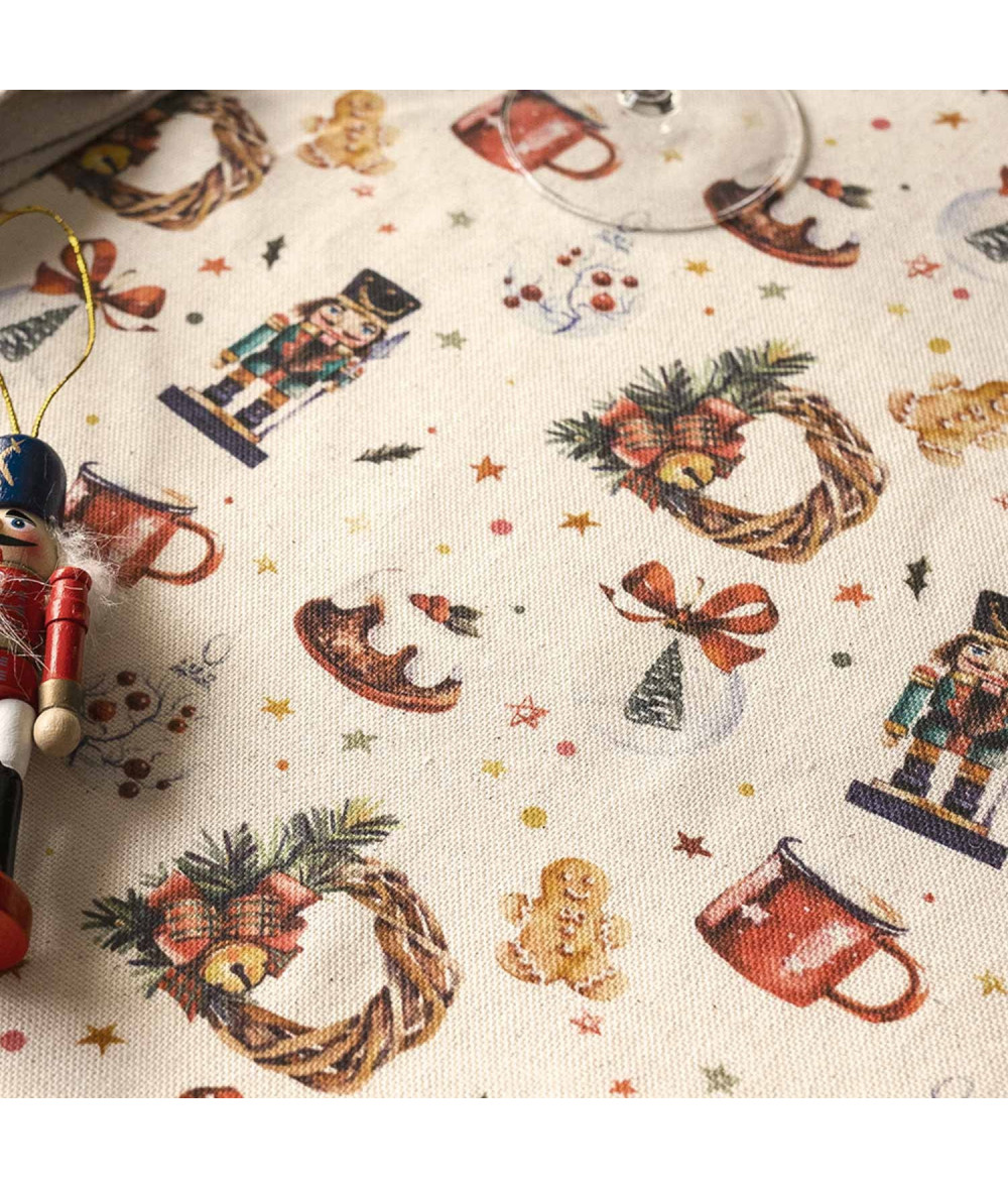 Tela canvas reciclado Xmas Nutcracker