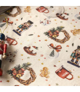 Tela canvas reciclado Xmas Nutcracker