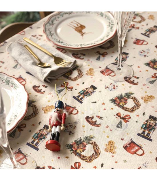 Tela canvas reciclado Xmas Nutcracker