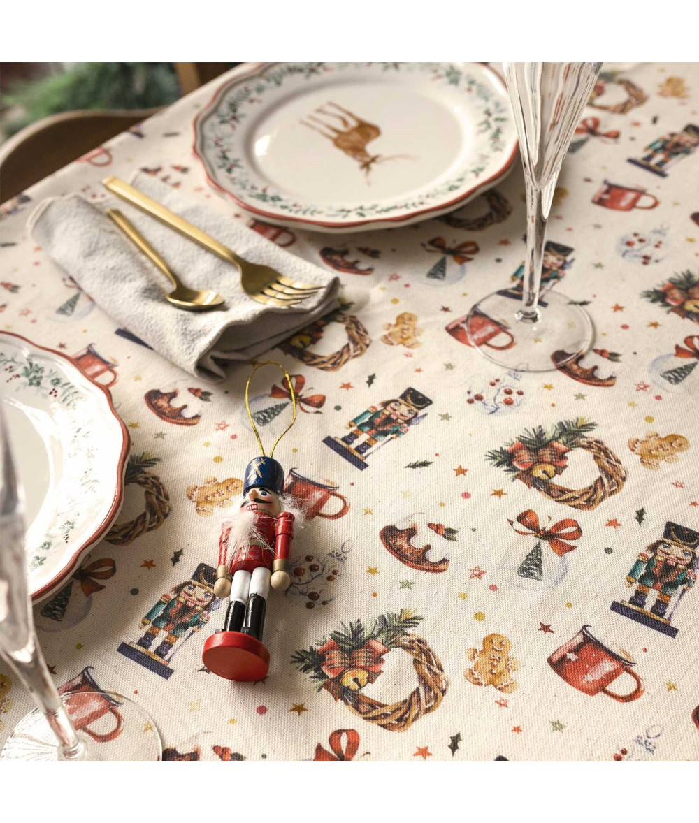 Tela canvas reciclado Xmas Nutcracker