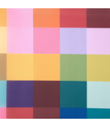 Tela Cover Fabric Print 50gr Multicolor Checks