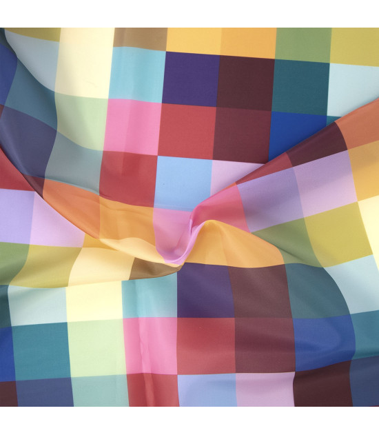Tela Cover Fabric Print 50gr Multicolor Checks