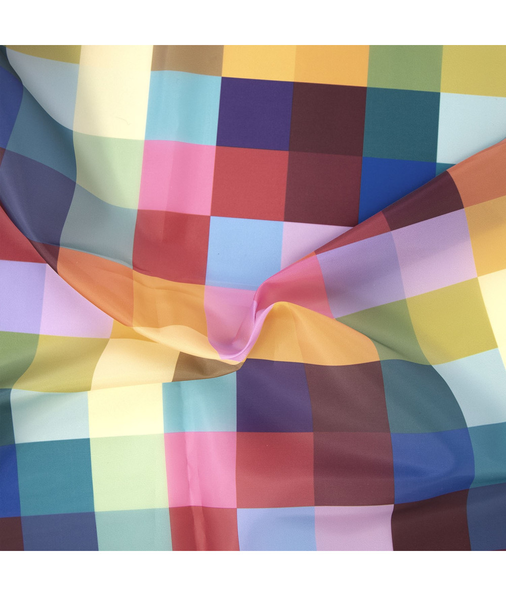 Tela Cover Fabric Print 50gr Multicolor Checks