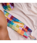 Tela Cover Fabric Print 50gr Multicolor Checks
