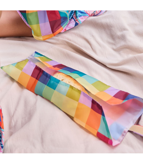 Tela Cover Fabric Print 50gr Multicolor Checks