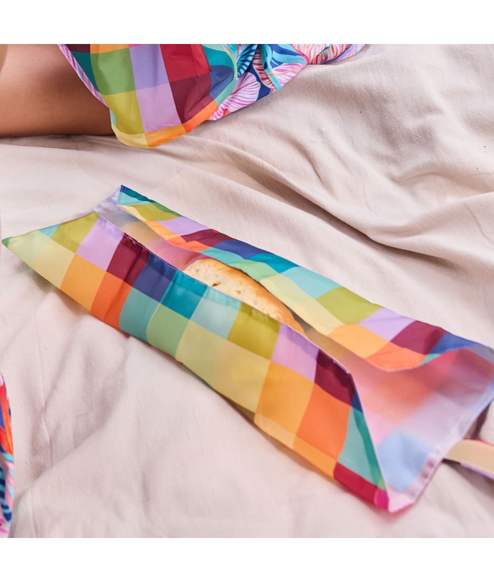 Tela Cover Fabric Print 50gr Multicolor Checks