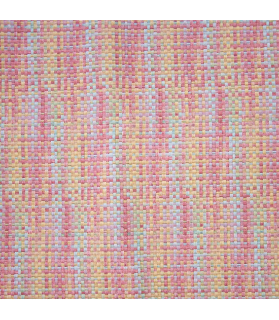 
                                                                                            Tela Polipiel multicolor efecto textil Pastel Agotada
                                                                                    
