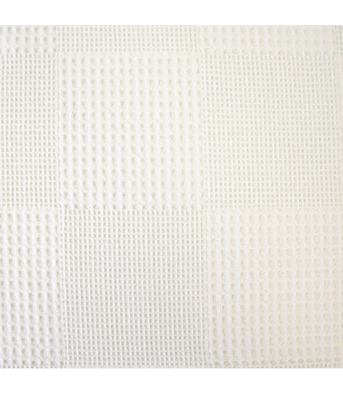 Tela de nido de abeja Patchwork Crudo