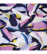 Tela viscosa Rayon Lilac Butterfly Chalis