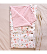 Tela Waffle estampado floral