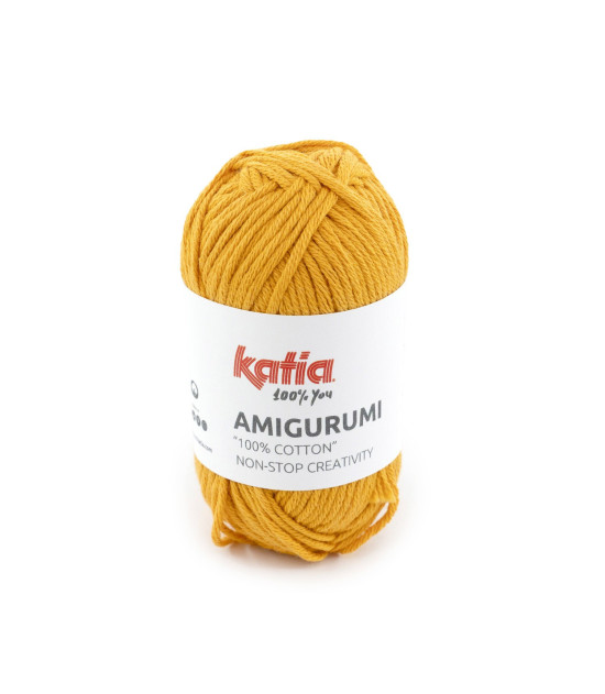 
                                                                                            Ovillo Katia Amigurumi 100% algodón 20 g color mostaza
                                                                                    