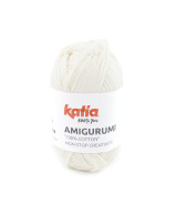 Ovillo Katia Amigurumi 100% algodón 20 g color crudo