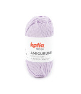 Ovillo Katia Amigurumi 100% algodón 20 g color malva