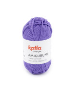Ovillo Katia Amigurumi 100% algodón 20 g color morado