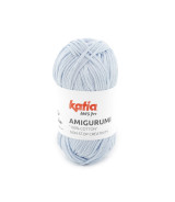 Ovillo Katia Amigurumi 100% algodón 20 g color celeste claro