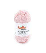 Ovillo Katia Amigurumi 100% algodón 20 g color rosa bebé