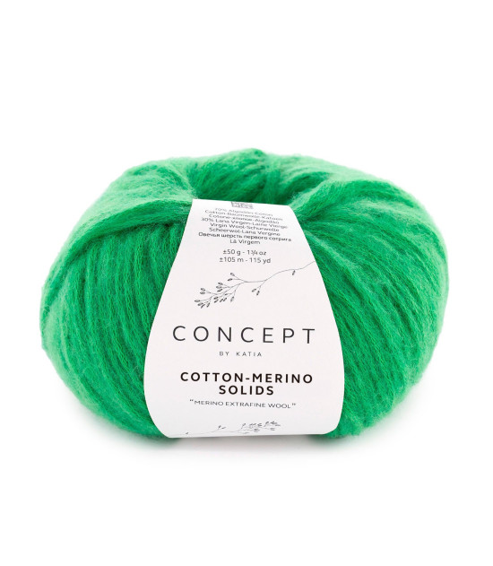Cotton-Merino Solids