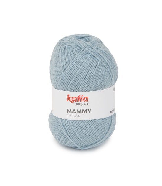 Ovillo 50gr Lana Mammy Azul