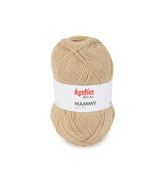 Ovillo 50gr Lana Mammy Marrón
