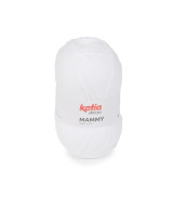 Ovillo 50gr Lana Mammy Blanco