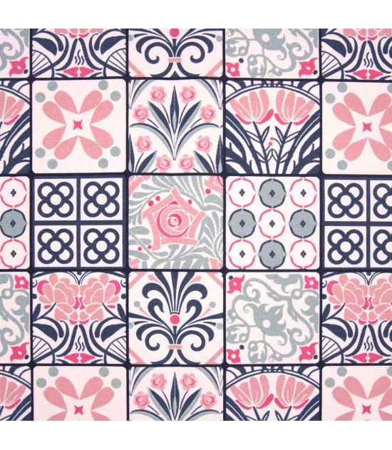 
                                                                                            Tela de loneta de algodón Modernism Tiles
                                                                                    