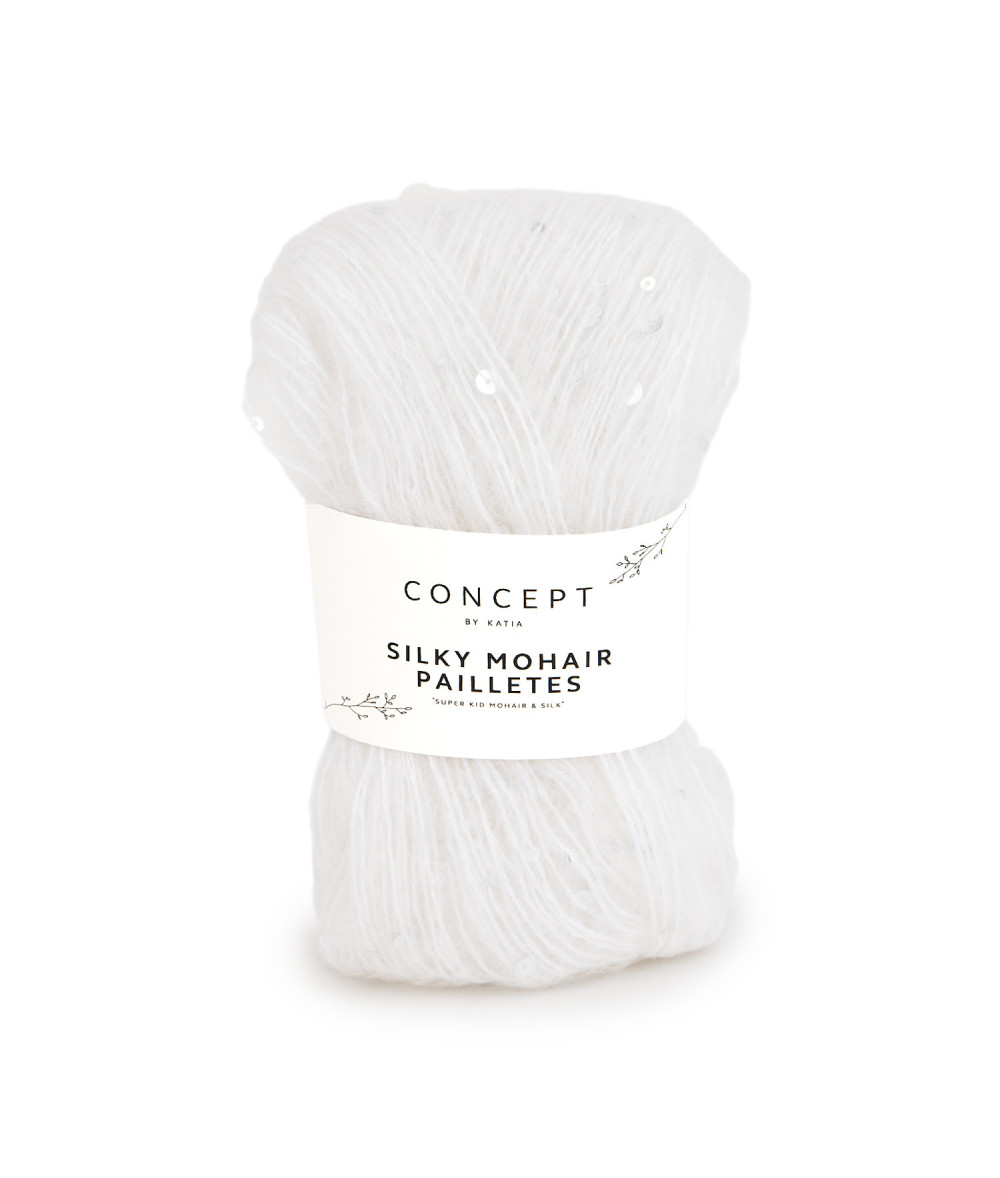 Silky Mohair Pailettes