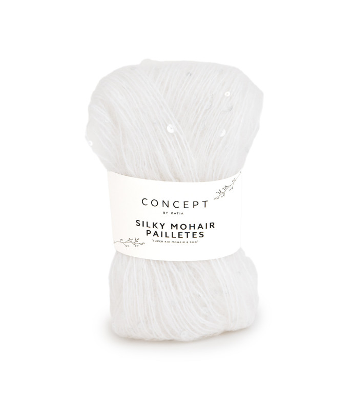 Silky Mohair Pailettes