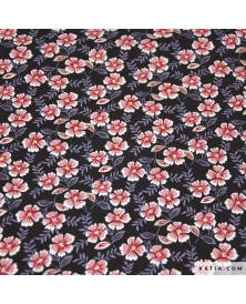 Viscosa Print Summer Night Flowers