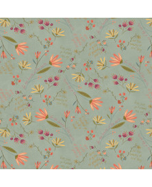 Tela colección Gift of Grateful Praise Frases Azul